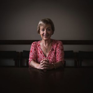 A portrait of RT Hon Andrea Leadsom
